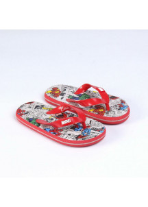 Flip Flops for Children Marvel Red Grey