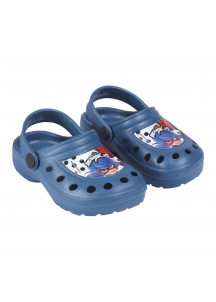 Beach Sandals Lady Bug Blue