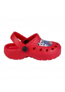 Beach Sandals Lady Bug Red