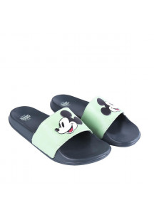 Men's Flip Flops Mickey Mouse Green