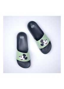 Men's Flip Flops Mickey Mouse Green