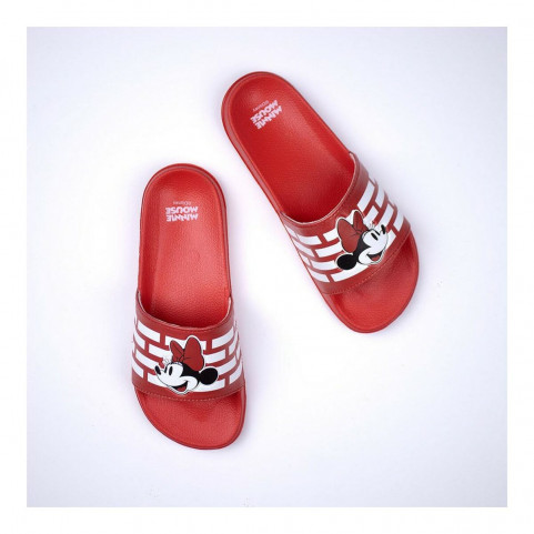 Women's Flip Flops Minnie Mouse Red