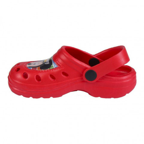 Beach Sandals Mickey Mouse Red