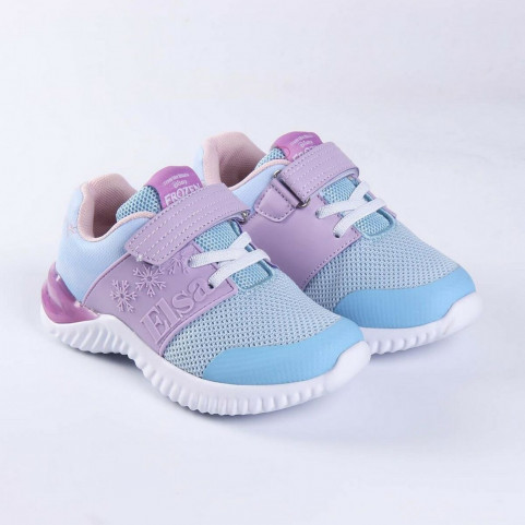 LED Trainers Frozen Elsa Blue