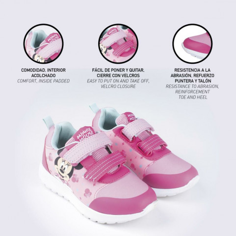 Sports Shoes for Kids Minnie Mouse Pink