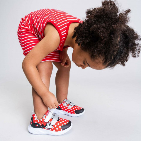 Sports Shoes for Kids Minnie Mouse Red