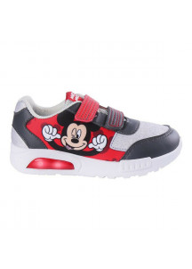 LED Trainers Mickey Mouse Red