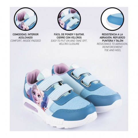 LED Trainers Frozen Blue