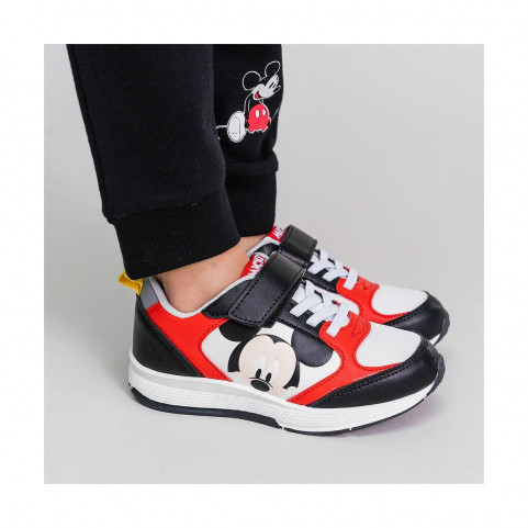 Sports Shoes for Kids Mickey Mouse Black Red