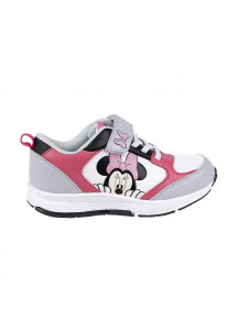 Sports Shoes for Kids Minnie Mouse Grey Pink