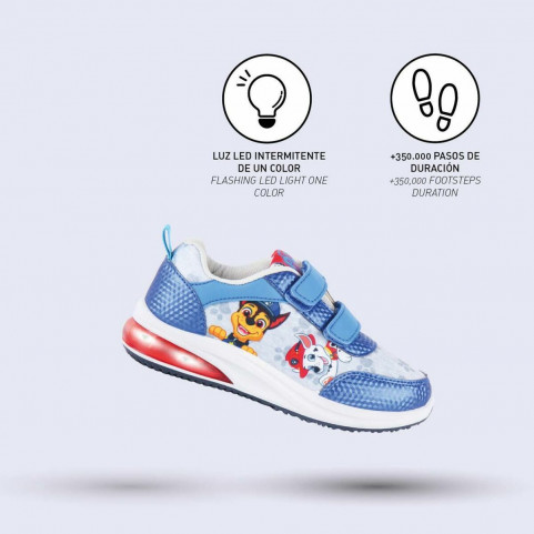 LED Trainers The Paw Patrol Blue