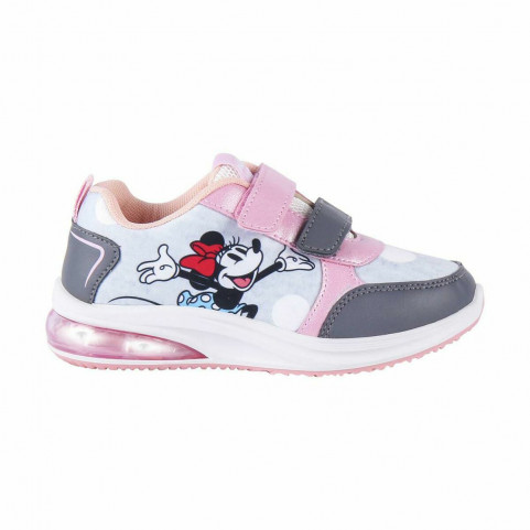 LED Trainers Minnie Mouse Grey