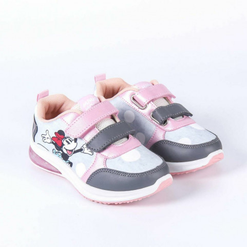 LED Trainers Minnie Mouse Grey