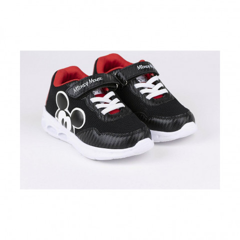 LED Trainers Mickey Mouse Black