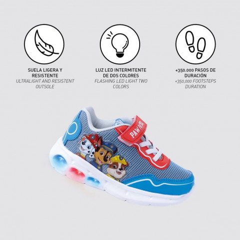 LED Trainers The Paw Patrol Blue