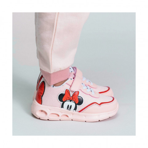 LED Trainers Minnie Mouse Pink