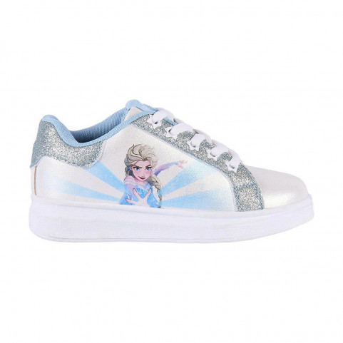 Sports Shoes for Kids Frozen Fantasy Silver White