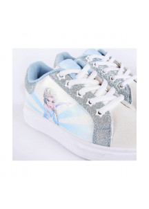 Sports Shoes for Kids Frozen Fantasy Silver White