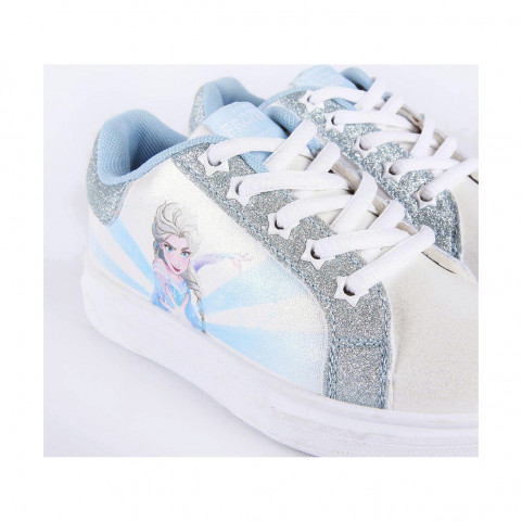 Sports Shoes for Kids Frozen Fantasy Silver White