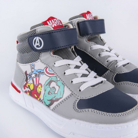 Kids Casual Boots The Avengers Grey