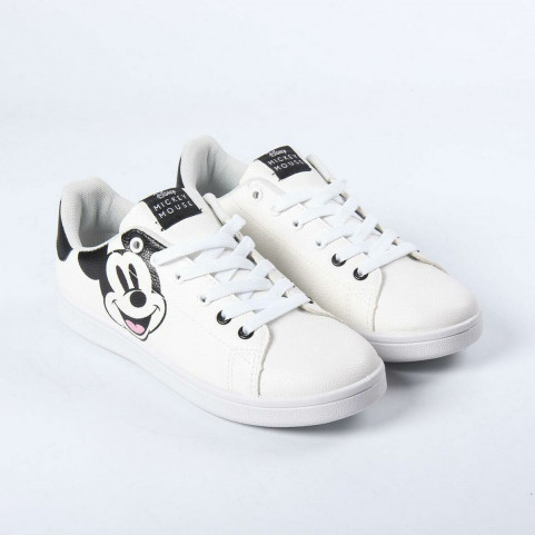 Sports Shoes for Kids Mickey Mouse White