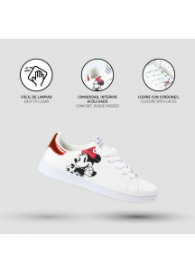 Sports Shoes for Kids Minnie Mouse White