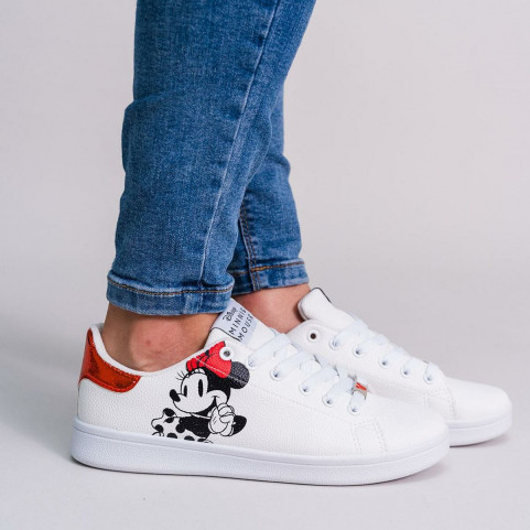 Sports Shoes for Kids Minnie Mouse White