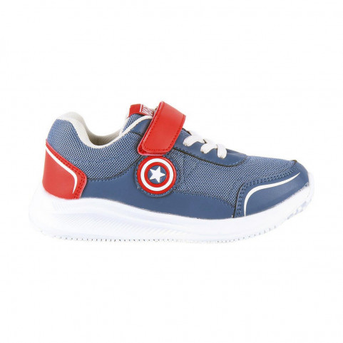 Sports Shoes for Kids Marvel Blue Red