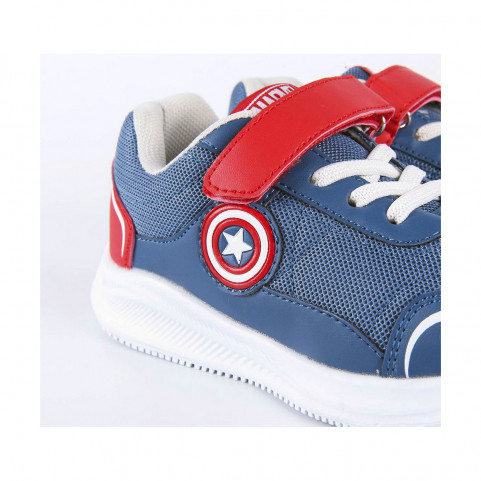 Sports Shoes for Kids Marvel Blue Red