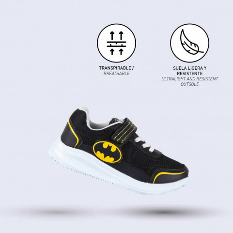 Sports Shoes for Kids Batman Black