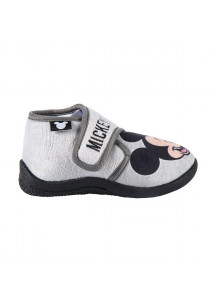 3D House Slippers Mickey Mouse Light grey