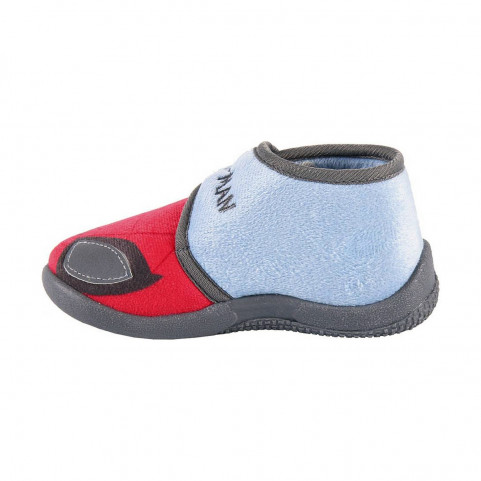 3D House Slippers Spiderman Grey Red