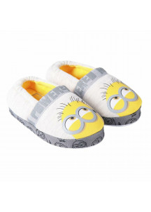 House Slippers Minions Light grey