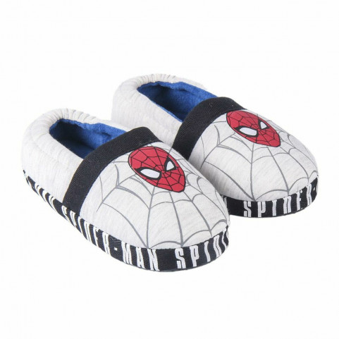 House Slippers Spiderman Light grey