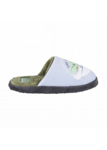 House Slippers The Mandalorian Light grey