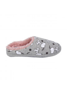 House Slippers Snoopy Light grey