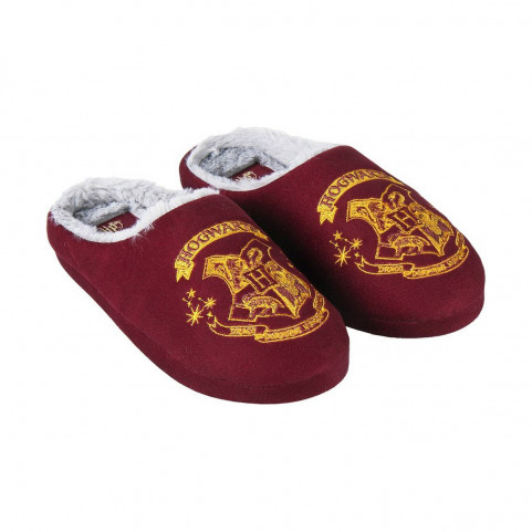 House Slippers Harry Potter Red