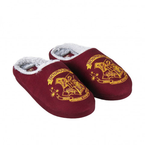 House Slippers Harry Potter Red