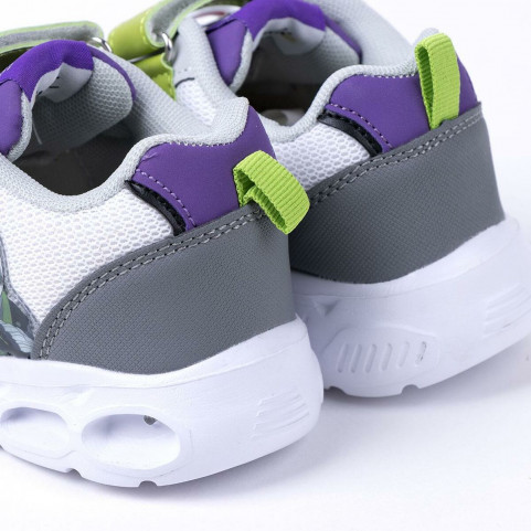 LED Trainers Buzz Lightyear White