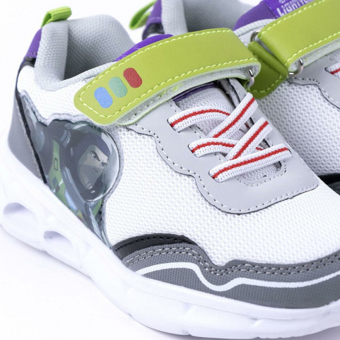 LED Trainers Buzz Lightyear White