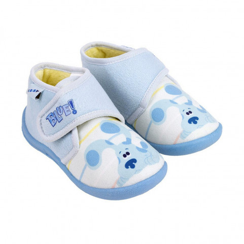 3D House Slippers Blue Dark blue