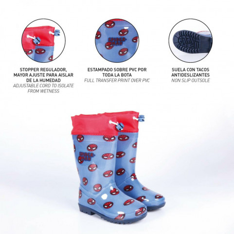 Children's Water Boots Spiderman