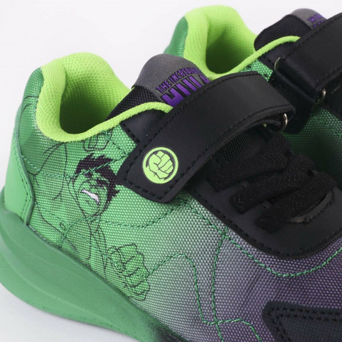 Sports Shoes for Kids The Avengers Green Black