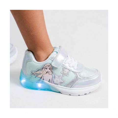 LED Trainers Frozen Light Blue