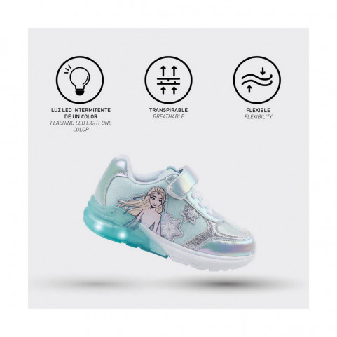 LED Trainers Frozen Light Blue