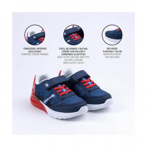 LED Trainers Spiderman Dark blue