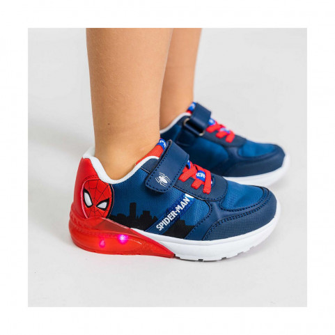 LED Trainers Spiderman Dark blue