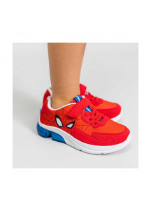 LED Trainers Spiderman Red