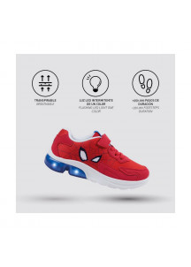 LED Trainers Spiderman Red