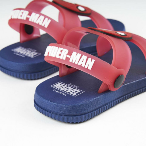 Children's sandals Spiderman Blue